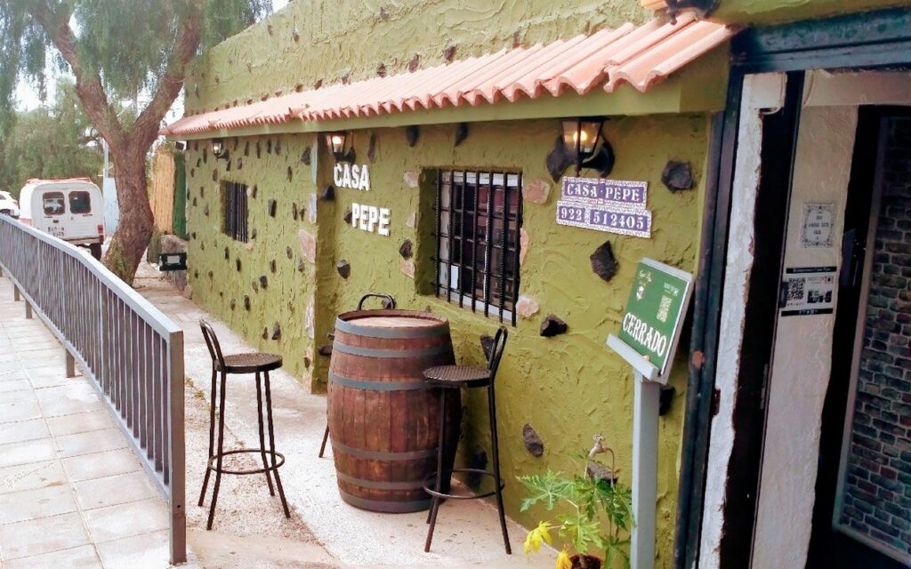 Restaurante Casa Pepe. Güímar, Tenerife