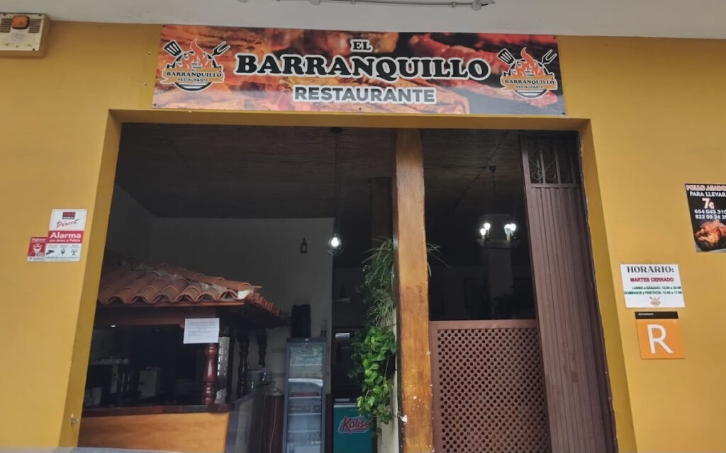 Restaurante El Barranquillo, Santa Úrsula, Tenerife