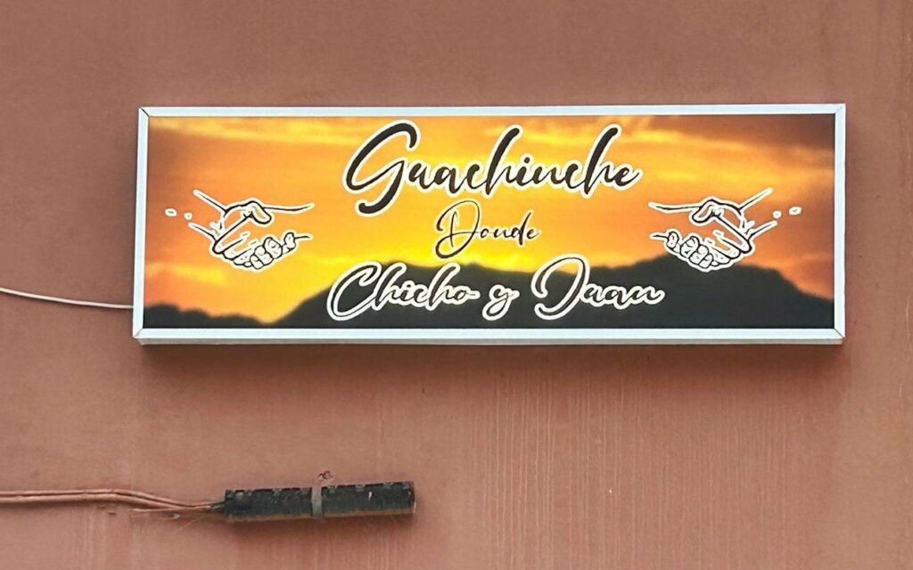 Guachinche donde Chicho y Juan, La Matanza, Tenerife