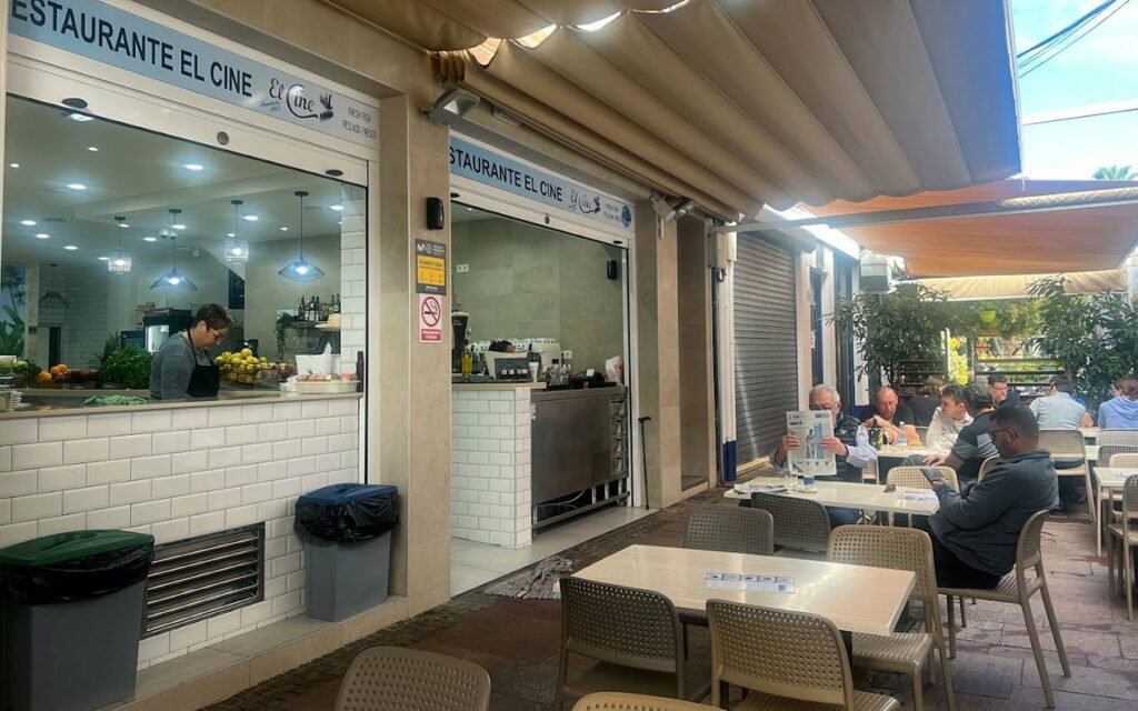 Restaurante El Cine, Los Cristianos, Tenerife
