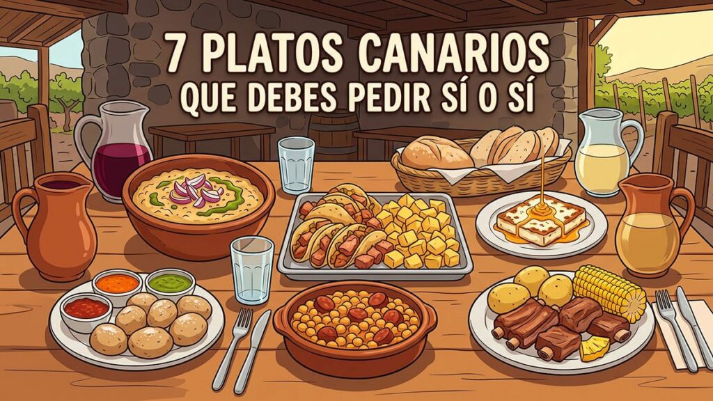 7 platos canarios típicos